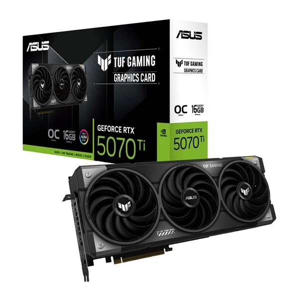 ASUS GeForce RTX 5070 Ti TUF OC 16GB GDDR7 Graphics Card
